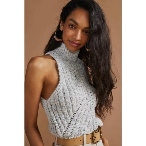 Anthropologie Two Piece Knit Turtleneck Sweater Set - Picture 4 of 15